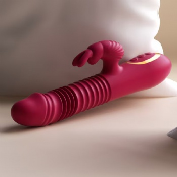 Hot‑selling Silicone Telescoping Vibrator with High‑Frequency Vibration
