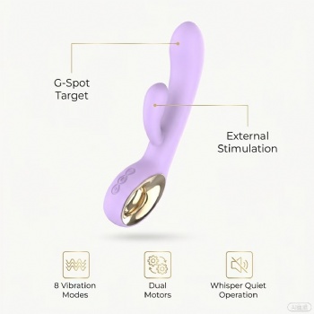 Customized New High-vibration Female Masturbator, Electric Sex Toy, Silicone Female Vibrator