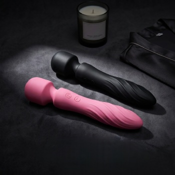 Dual-function vibrating dildo